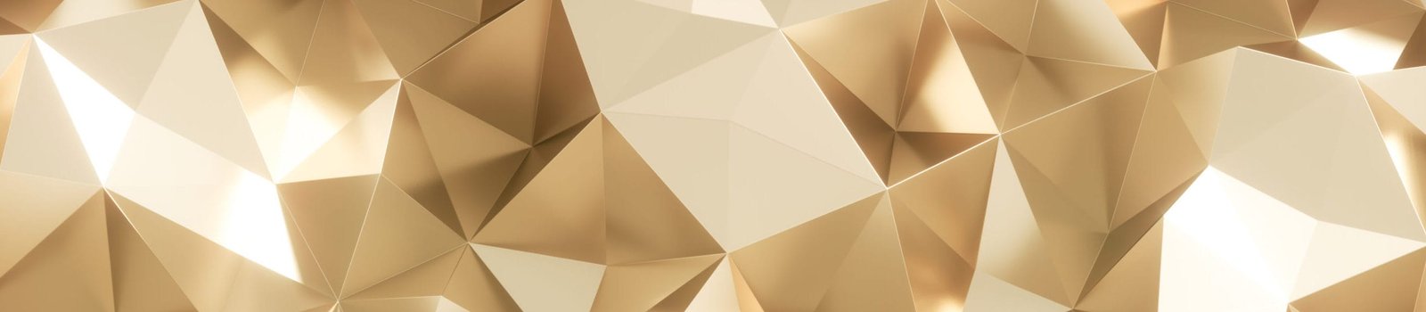 Gold polygonal background - at La Victoire Club