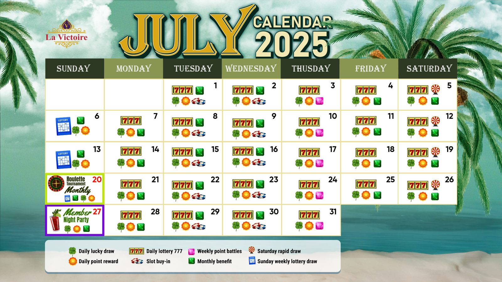 calender july