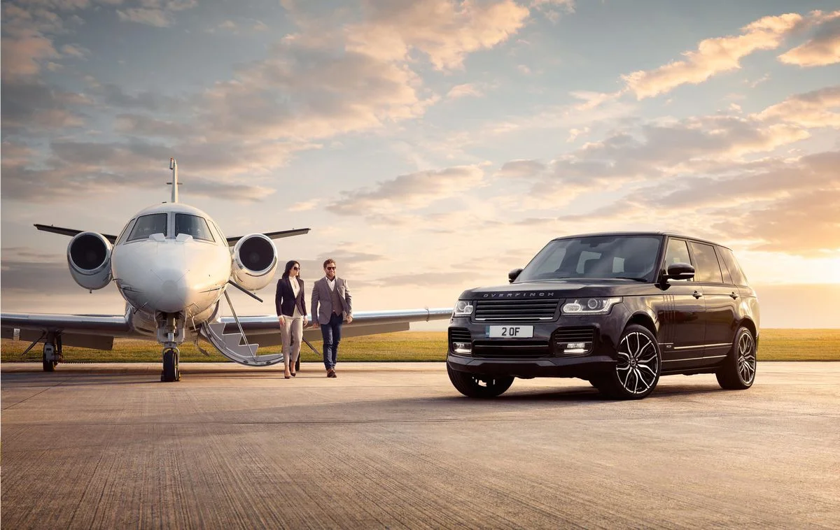 Private jet and limousine service for La Victoire Club Members