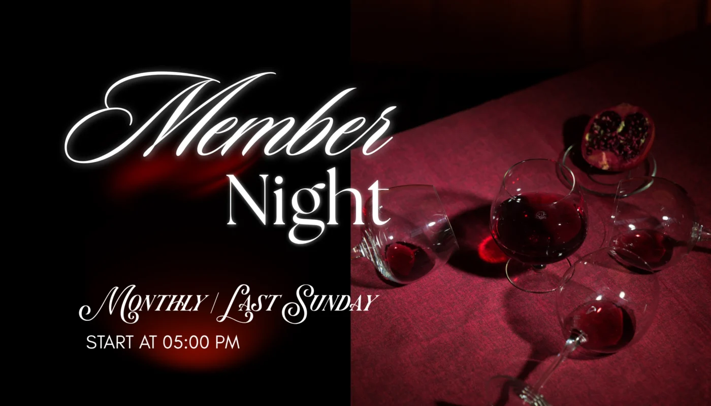 Member Night event at La Victoire Club, monthly special programs